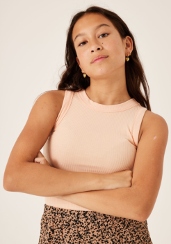 Garcia - Top Rippjersey peach